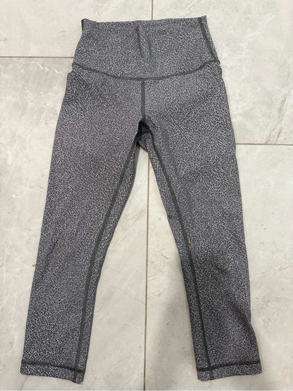 lululemon athletica Heathered Charcoal High-Rise Leggings